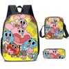 Mochila Transfronteriza New Forrest Wonderful World Mochila Escolar para Estudiantes Mochila de Dibujos Animados Mochila Satchel con Impresión Digital a Color 3D
