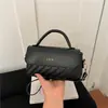 2026 Bolso de Hombro Único de Moda para Mujer Bolso Cuadrado Pequeño con Textura de Moda Bolso de Mano Cruzado Casual para Viajes Compras Bolso de Mujer