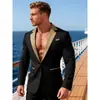 Comercio Exterior Talla Europea 2026 Nuevo Modelo Venta al por Mayor Europeo y Americano Talla Grande Hombre Traje Superior con Retazos Cuadros Holgado Casual
