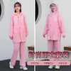 Impermeable 2026 Nuevo Estilo Impermeable Pantalones de Lluvia Conjunto Ropa Impermeable de Cuerpo Entero Separada Ligera Viaje al Aire Libre Capa de Lluvia para Vehículo Eléctrico