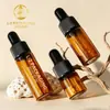 Botella de Aceite Esencial 2ml 3ml 5ml Botella de Vidrio Dispensadora Muestra Botella Pequeña Marrón Botella con Tubo de Tirar Botella Gotero Productos para el Cuidado de la Piel Cosméticos