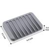 Caja de Jabón de Silicona al por Mayor Creativo Soporte de Jabón de Silicona sin Perforaciones Simple Soporte de Jabón con Drenaje sin Acumulación de Agua Caja de Jabón