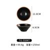 Cuenco Pequeño Creativo Estilo Japonés, Vajilla de Melamina Imitación Porcelana, Cuenco para Arroz, Cuenco de Plástico para Sopa, Cuenco para Salsas de Hot Pot, Uso Comercial