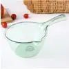 Modelo Nuevo Pala de Agua Irrompible, Cucharón de Agua Grande Transparente con Mango Largo, Pala de Agua para el Hogar, Cucharón de Agua de Cocina con Mango