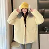 Chaqueta de Algodón Talla Grande para Mujer Estilo Nuevo Super Bonita Chaqueta Acolchada de Algodón Ropa de Abrigo de Invierno Ropa de Algodón