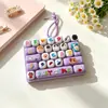 Juego Creativo para Aliviar el Estrés Llavero de Máquina de Agua Dibujo Animado Divertido Lindo Juguete Pequeño Colgante para Mochila de Estudiante Regalo Venta al por Mayor