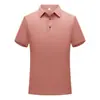Playeras Polo de Alta Gama con Logos Imprimibles, Ropa de Trabajo para Hombres, Camisetas de Manga Corta para Hombre de Verano, Tops con Cuello, Mismo Estilo para Hombres y Mujeres