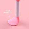 Cepillo de silicona de doble cabezal para mascarillas, cepillo de limpieza de doble propósito, cepillo de masaje suave para cabeza, aplicador de lodo, palo de ajuste, herramienta de maquillaje de belleza.