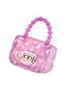 Novo creme das crianças saco de plástico saco de mensagens DIY handmade messenger saco de material Internet celebridade menina bonito saco de brinquedo