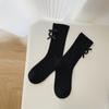 Calcetines de niña, primavera y otoño, calcetines de tubo medio, ropa de calle, moda, estilo princesa, calcetines de tubo medio para bebés y niñas, calcetines de flores para mujeres.