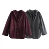 Atacado de fabricante de roupas femininas transfronteiriço 2026 nova camisa de popeline da moda casual elegante com pregas nas costas estilo europeu e americano