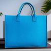 Bolsa Tote de Fieltro para Regalo Corporativo, Bolso de Mano de Fieltro a la Moda, Bolsa Tote Pequeña, Versión Gruesa Personalizada