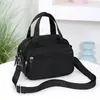 Bolso de Hombro de Moda para Mujer Bolso de Tela de Nailon Repelente al Agua Bolso Cruzado Bolso de Mano Pequeño Multicompartimento Gran Capacidad Bolso para Mujer