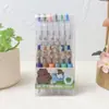 Nuevo Lápiz de Dibujos Animados Lindo Labubu con Purpurina Marcador de Llaves para Estudiantes Resaltador Marcador Stitch Resaltador