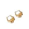 Pendientes de Aro Grandes, Varios Estilos Recomendados, Sensación de Lujo Ligero de Gama Alta, Nuevos Pendientes de Cobre para Mujer, Joyería Vintage, Transfronterizos Europeos y Americanos