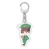 Anime Chaveiro Trabalho Célula Plaqueta Branco Blood Cell Acrílico Anime Periférico Keychain Pingente
