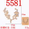 Estilo antiguo ropa Ming Han accesorios para el cabello corona para el cabello accesorios artísticos elegantes diamante flor rama hoja aleación accesorios joyería suministro directo