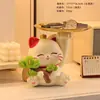 Decoración Creativa de Gato de la Suerte para Entrada, Casa Nueva, Inauguración, Adorno de Resina, Regalo de Apertura, Souvenir, Manualidad de Almacenamiento, Venta al por Mayor