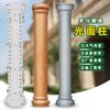 Molde de columna romana de villa modelo de columna cilíndrica de cemento redondo de hormigón europeo decorativo de plástico plantilla para construcción