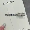 Pinzas para el pelo elegantes y exquisitas, nuevo modelo 2026, lindas pinzas BB coreanas, pinzas para flequillo, pasadores laterales de dopamina para mujer