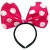 Explosiones lazo de lunares pequeños diadema de Minnie tocado de Blancanieves diadema para actuación infantil accesorios venta directa de fábrica