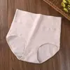 Calcinhas Femininas de Algodão Puro de Cintura Alta, Confortáveis e Respiráveis, 7A Antibacterianas, Controle de Barriga, Levanta Bumbum, Sem Costura, Forro 100% Algodão, Calcinha Triângulo