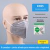 Máscara N95 Atacado À Prova de Poeira Poeira Industrial Fábrica Carvão Ativado Anti-Formaldeído Soldagem Montada na Cabeça Proteção Kn95