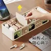 Artefacto Organizador de Cables de Datos de Escritorio Compartimento para Cable Cargador Enrollador de Cables de Teléfono Caja de Almacenamiento para Cables de Alimentación
