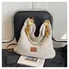 Bolso Tejido para Vacaciones en la Playa para Mujer 2026 Nuevo Estilo Bolso de Mano de Punto Hueco Gran Capacidad Bolso de Hombro