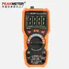 Huayi Peakmeter Multímetro Digital de Faixa Automática PM18A Display Digital de Alta Precisão Multímetro Elétrico Anti-Queima