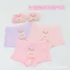 Ropa Interior de Algodón Modal Conejo de la Suerte para Niños, Tallas Mediana y Grande para Mujer, Calzoncillos tipo Boxer para Niños, Ropa Interior para Niñas Pequeñas, Ropa Interior para Niñas de 1 a 15 Años