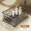 Caja de Almacenamiento Cosmético Lavabo Acrílico Transparente Cesta de Almacenamiento para Artículos de Aseo y Productos para el Cuidado de la Piel Estante Organizador
