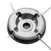 Disco de Alumínio Espessado Transfronteiriço Cabeça de Corte de Grama de Liga de Alumínio Acessórios para Ferramentas de Jardim Tipo Motosserra Cortador de Grama