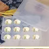 Caja desechable para xiaolongbao, empaque congelado rápido, caja de desayuno, caja de comida para llevar de 12 compartimentos, caja de almacenamiento