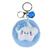 Llavero Espejo Estrella de Cinco Puntas de Peluche Espejo Plegable Portátil Colgante para Mochila Espejo de Maquillaje para Niñas Pequeño Regalo