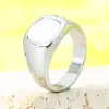 Anel Masculino Retro Amazonita Hip Hop Personalidade Anel Masculino Atacado Dropshipping