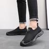 Zapatos de Malla Transpirables Antideslizantes Personalizados de Verano Transfronterizos Estilo Old Beijing para Exteriores Zapatos Individuales Casuales para Hombres de Mediana Edad y Mayores