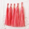 Borlas de Papel de Colores, Cintas de Papel, Actividades Creativas de Papel Picado, Celebraciones, Artículos para Fiestas de Boda, Decoración de Habitación de Boda