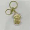 Chaveiro Ovelha Sólida Ouro Ano da Ovelha Novo Estilo Pingente Ouro Celular Mini Tem Dinheiro para Gastar Evento de Negócios Presente Atacado