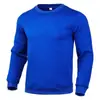 Sudadera con cuello redondo de peso pesado transfronteriza para hombre, color liso, manga larga, ropa de trabajo para primavera y otoño, top para hombre transfronterizo, se puede añadir logo