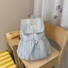 Mochila Feminina da Moda Nova de Verão 2026, Bolsa de Viagem Leve, Mochila Pequena Estilosa para Estudantes, Mochila Escolar Tendência