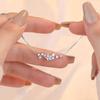 Pulsera de Plata Esterlina S925 Estrella Brillante para Mujer Verano Moda Elegante Diseño de Lujo Accesible Joyería Elegante Dulce y Exquisita