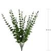 Planta de simulação de flor falsa de plástico transfronteiriço Halloween Eucalipto preto Prata dourada Casa All-match Suprimentos decorativos