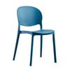 Ft Silla de Plástico PP Moderna Simple Hogar Adulto Silla con Respaldo Engrosado Restaurante Almacenamiento Apilable Silla de Comedor Silla de Reuniones