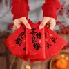 Nuevo Sobre Rojo de Caligrafía 2025 para el Año Nuevo, Sobre Rojo Universal para el Año Nuevo, Sobre Rojo de Estampado en Caliente de Alta Gama, Bolsa de la Suerte