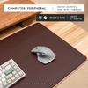 Mouse Pad Extra Grande de Couro para Mesa de Escritório de Computador Anti-Manchas e Resistente a Manchas Pad de Escrita para Desktop Fábrica de Origem Atacado a Pronta Entrega
