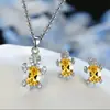 Joyería de comercio exterior moda europea y americana diseño de nicho sentido del diseño conjunto de pendientes y collar de tortuga joyería serie animal femenina venta al por mayor