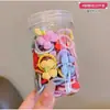 Los niños no lastiman el cabello de la bebé trenza pequeña círculo del pulgar coleta liga pequeña linda caricatura variedad de flequillo anillo para el pelo
