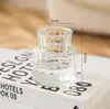 En Stock Wholesale Simple y Lujoso Estilo Ins Vintage Mini Jarrón Hidropónico Planta Verde Decoración del Hogar Adorno para Sala de Estar Botella de Vidrio