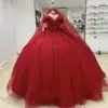 Vestido de Novia Rojo 2026 Nuevo Modelo Estilo Palacio de Novia Textura de Alta Gama Cola Larga Artesanía Pesada Lujoso Vestido Principal Francés